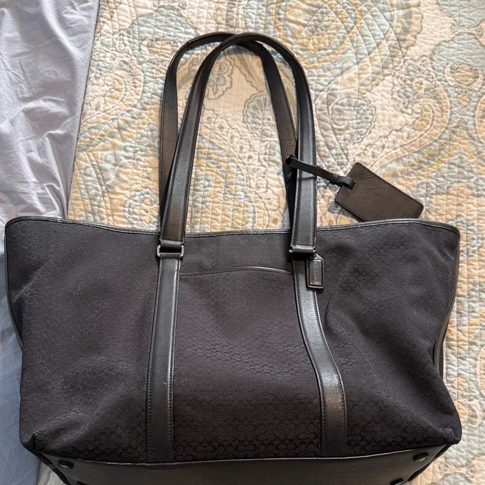 Vintage Coach Weekender Bag